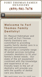 Mobile Screenshot of fortthomasfamilydentistry.com